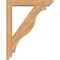 Ekena Millwork Funston Slat Smooth Bracket w/ Offset Brace, Western Red Cedar, 5 1/2"W x 30"D x 38"H BKT0604X30X38FST06SWR - alternate 4